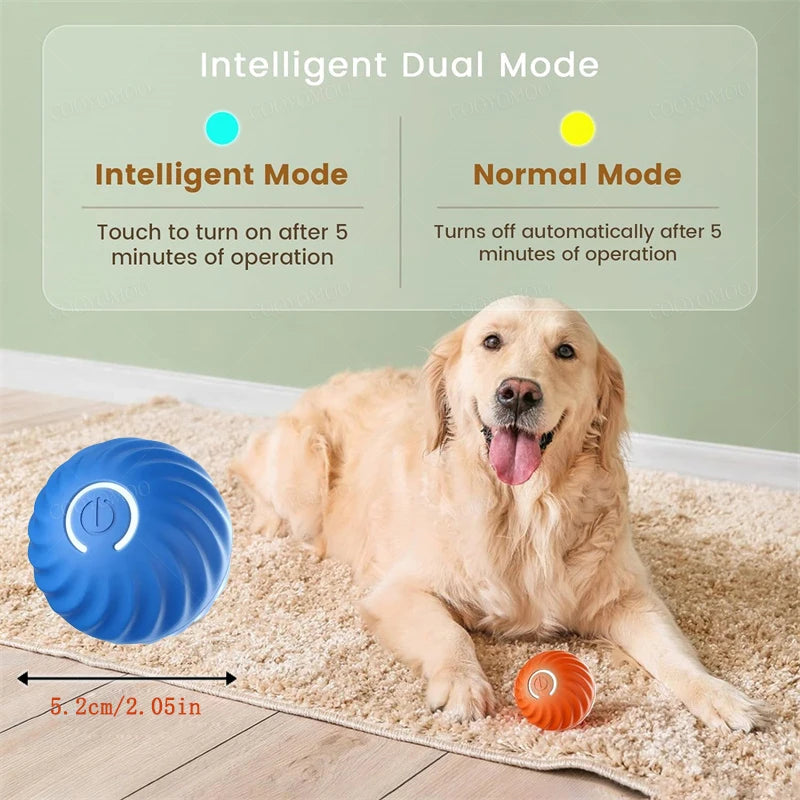 Smart Toy Ball Electronic Interactive Pet Toy Moving Ball