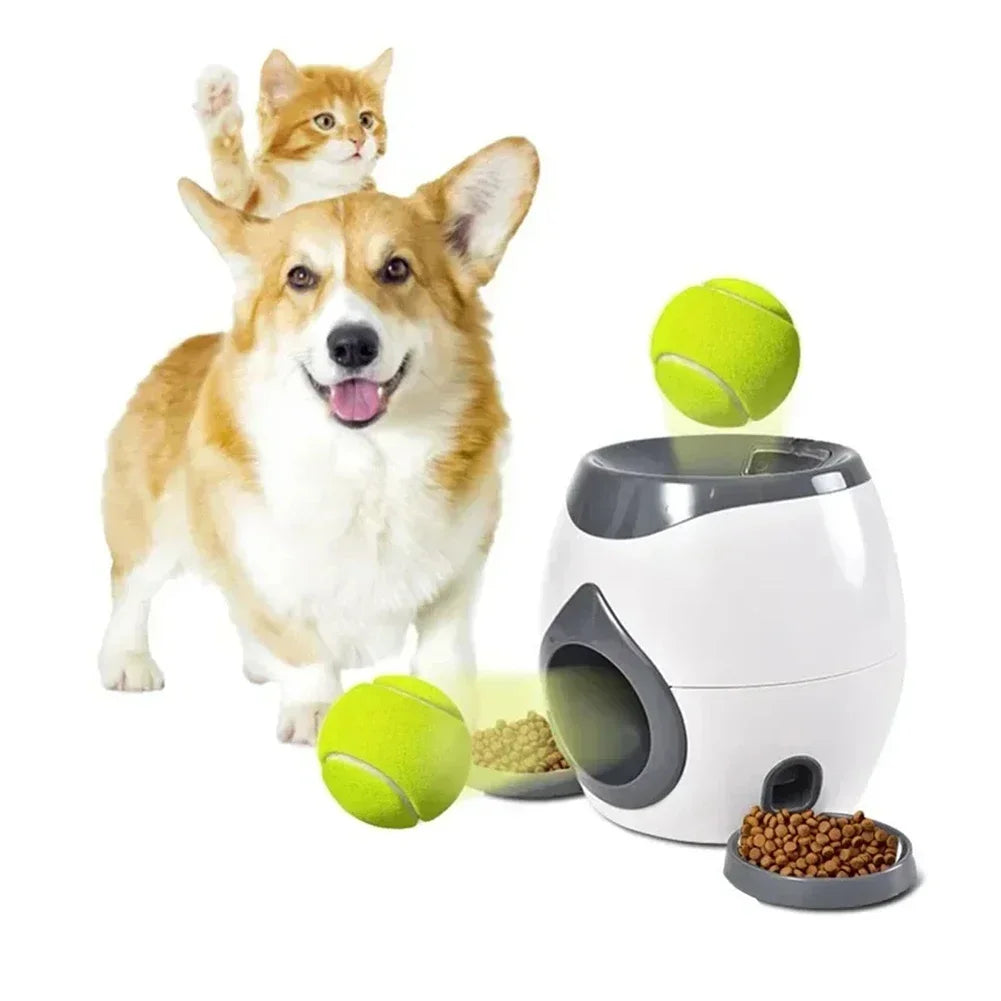 Dog Tennis Ball Launcher Automatic Dogs Chase Toy