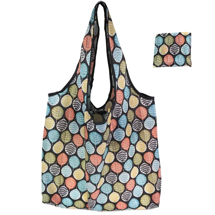 Tote Bags Flower Print Women's Grocery Handbags