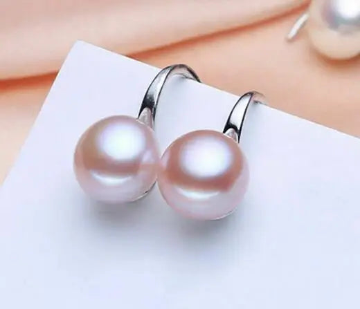 Natural Freshwater Tahiti Pearl Earrings