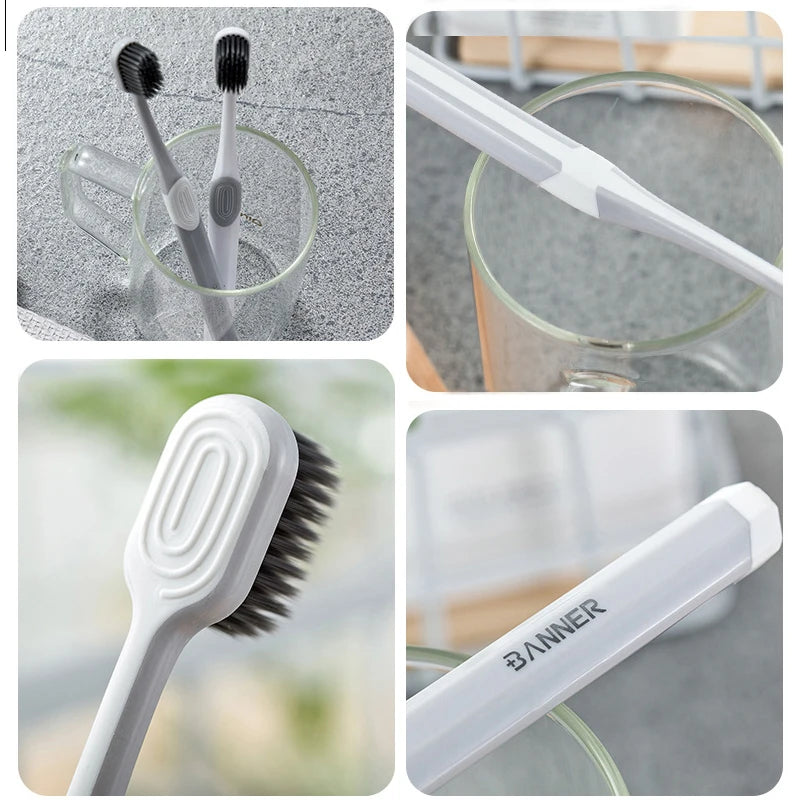 2pcs  Couple  Eco Friendly Nano Tooth Brush