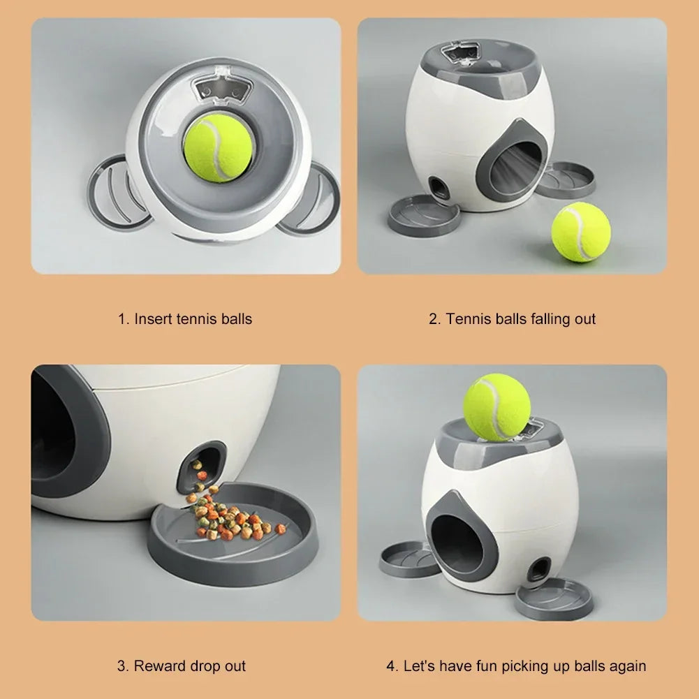 Dog Tennis Ball Launcher Automatic Dogs Chase Toy