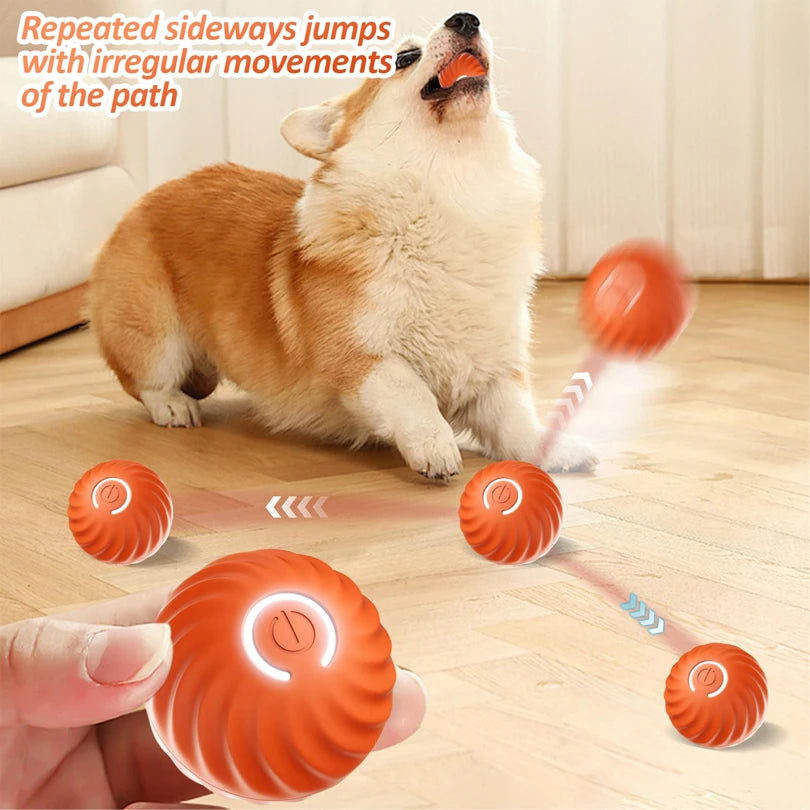 Smart Dog Toy Ball Interactive Pet Toy Moving Ball